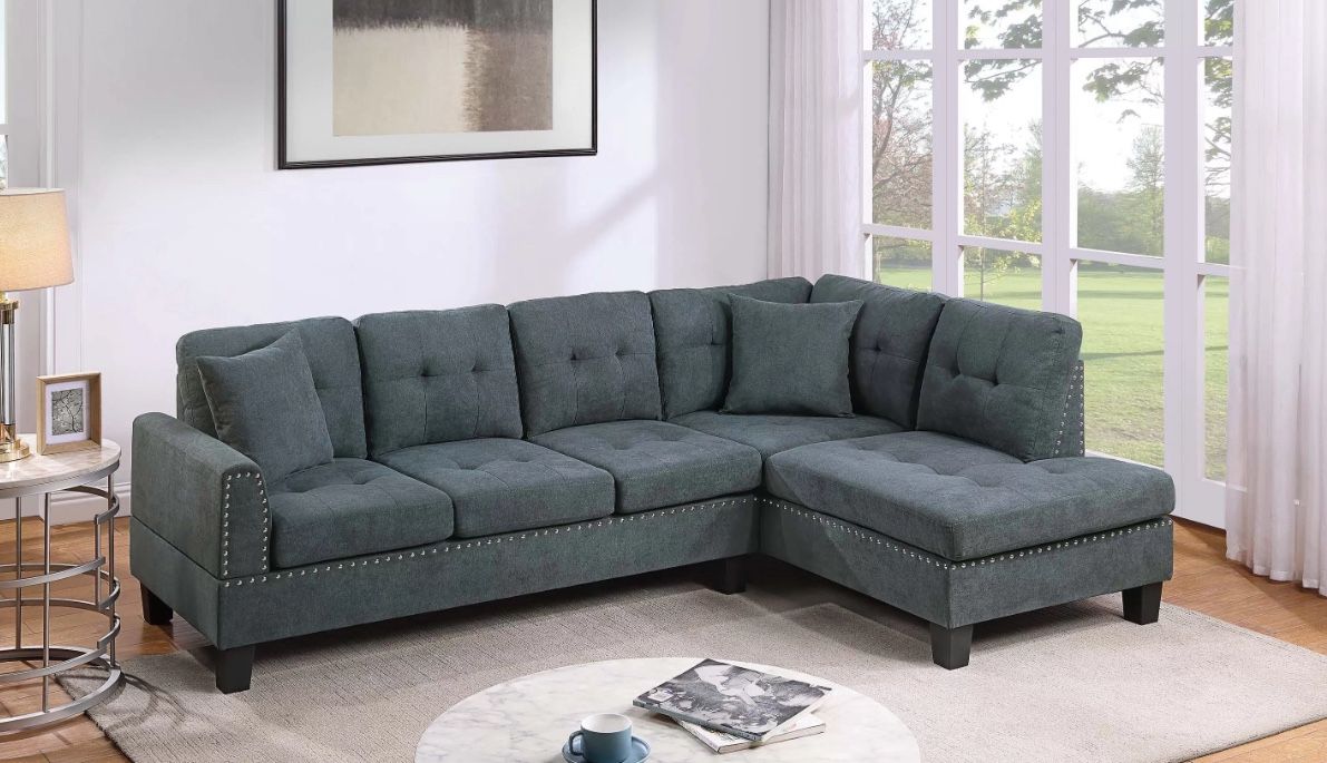 2 Pc Sectional Sofa Set