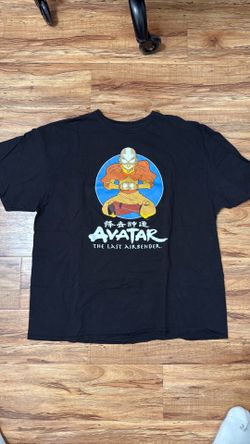 Avatar: The Last Airbender Aang Graphic T-Shirt | Men’s 2XL | Black