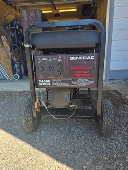 4000 watt Generac Generator