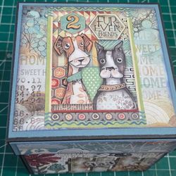 Furry Friends Theme Exploding Pop Up Picture Box