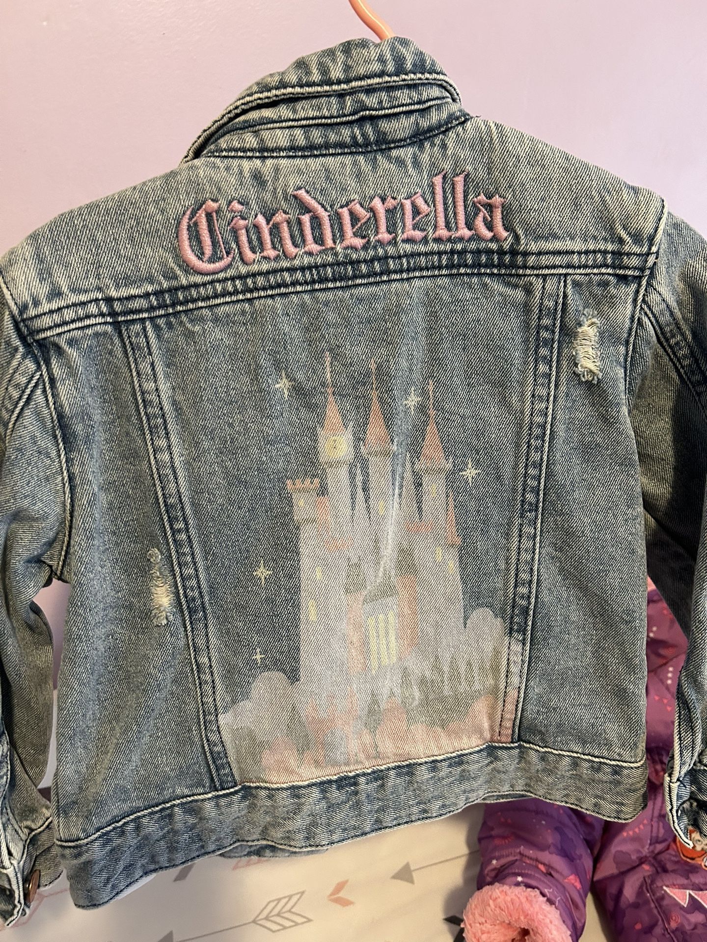 Disney Jean Jacket And Disney Princess Winter Jacket Size 3T