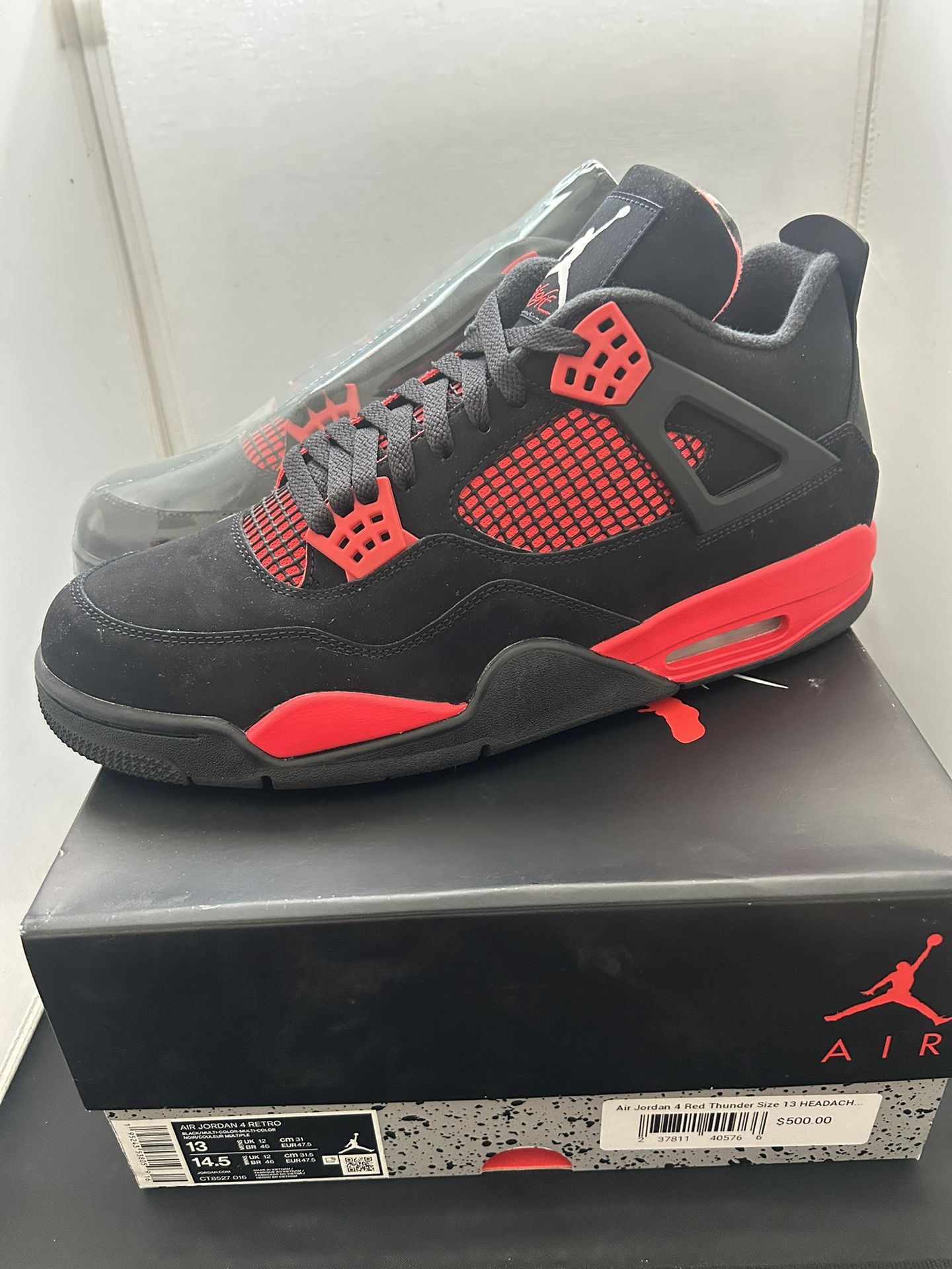 Jordan 4 Red Thunder Size 13