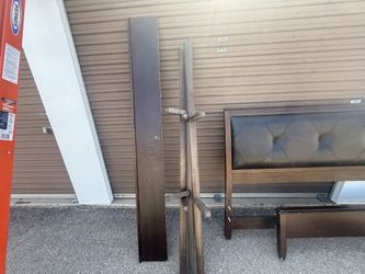 King Size Wooden Bed