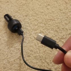 Anker Phone Car Charger USB-C 24W 12W