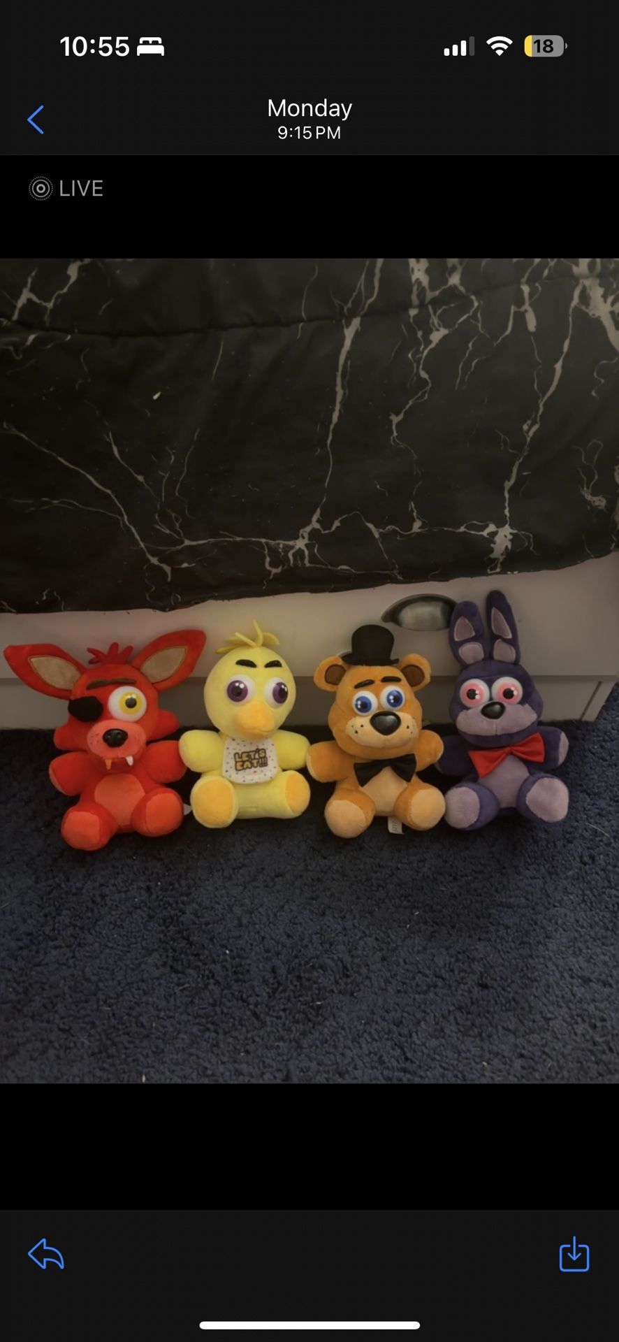 5 Nights At Freddys Plushies