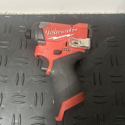 Milwaukee M12 FUEL 12V Lithium-Ion Brushless Cordless 1/4 in. Hex Impact Driver (Tool-Only)