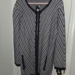 New Jones NEW YORK cardigan Sweater Size 2x 