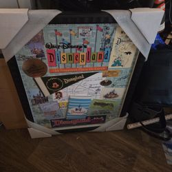 Disneyland 60th Anniversary Memorabilia Frame Set By Alex Maher Numbered To 300