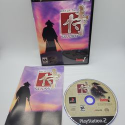 The Way Of The Samurai Bam Entertainment Sony Playstation 2 PS2