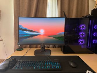 RTX 5060 Gaming PC | i5-14400F | 1440p 144Hz Monitor Bundle | Like New