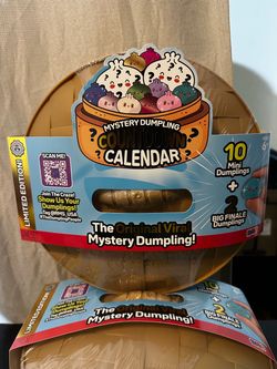 Mystery dumpling countdown calendar