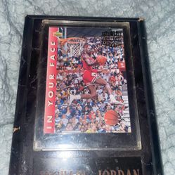 Michael Jordan Dunk Contest Card 87’88