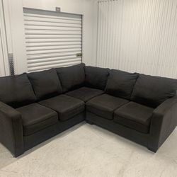 Dark Gray Comfy Sectional Couch