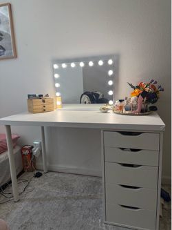 IKEA desk / vanity