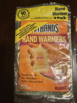4 - Pack Hand Warmers by Hot 🔥Hands