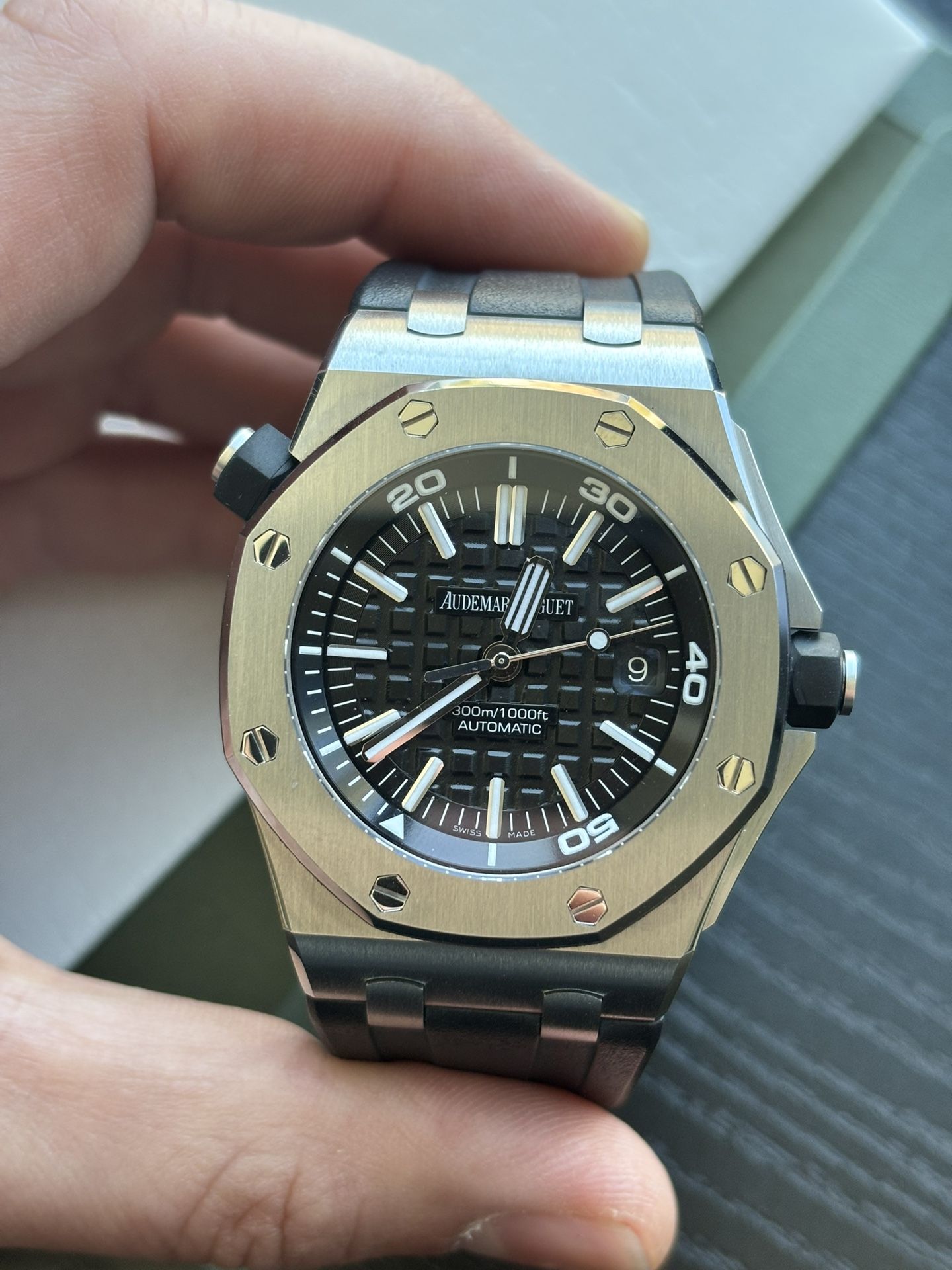 Audemars Piguet Royal Oak Diver 15703st Full Set Mint