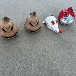 Nightmare Before Christmas Light Up Pumpkin 