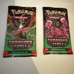 Pokemon Cards Shrouded Fable Sealed Booster Packs 