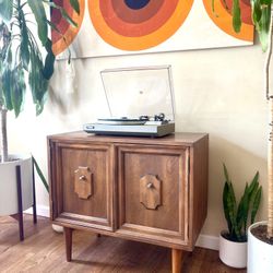 Stunning Mini Record Credenza