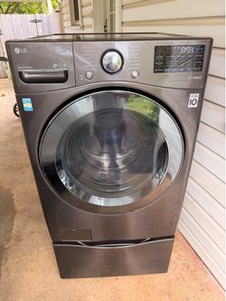 LG All In One Washer Dryer + Pedestal