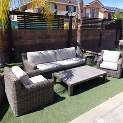 Members Mark (SAMSCLUB) Halstead 4 Piece XL Seating with Sunbrella Fabric!