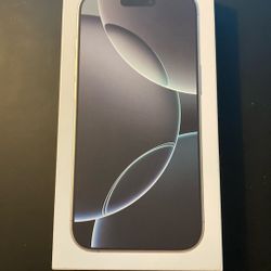 iPhone 16 Pro 128GB White Titanium 