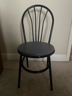 Hard back chair
