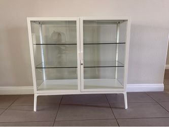 Glass Display Cabinet IKEA MILSBO (have both short and tall cases)