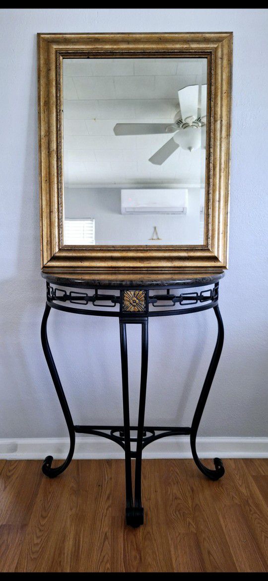 Entry - Way Table and Mirror 