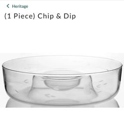 Heritage by PRINCESS HOUSE chip & dip bowl