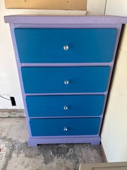 Tall Wood Dresser