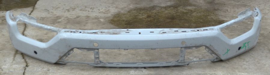 USED REF#M186 || 2021-2023 FORD F-150 || FRONT METAL BUMPER COVER ONLY