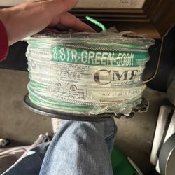 8 AWG Stranded Copper THHN/THWN-2 – 500 ft (Green)