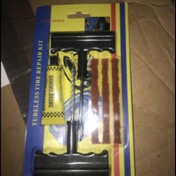 Tubeless tire repair kit 300 piece