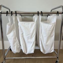 Large Laundry Cart With Roller