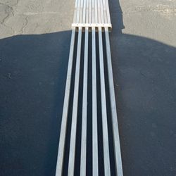 1 × 13 ft Long Aluminum Blank ( Condition Good ) Delivery Included 