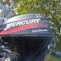 2002 Mercury 25 Hp Bigfoot Long Shaft /