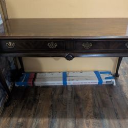 Beautiful Antique Wood Desk