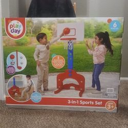 "PLAY DAY" 3-N-1 SPORTS SET