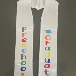 Preschool Graduation Stole