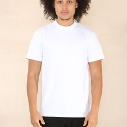 100 % Cotton,  Summer White T-shirts in ALL Sizes