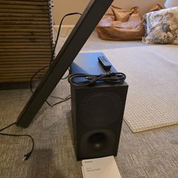 Sony HT SC40 Soundbar And Subwoofer