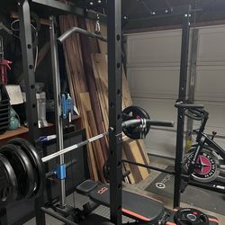 Ultra Fuego Power Rack w/ Bench – Great Condition – Pickup Only