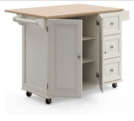 Mobile kitchen island