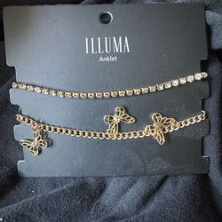 illuma anklet set (new)