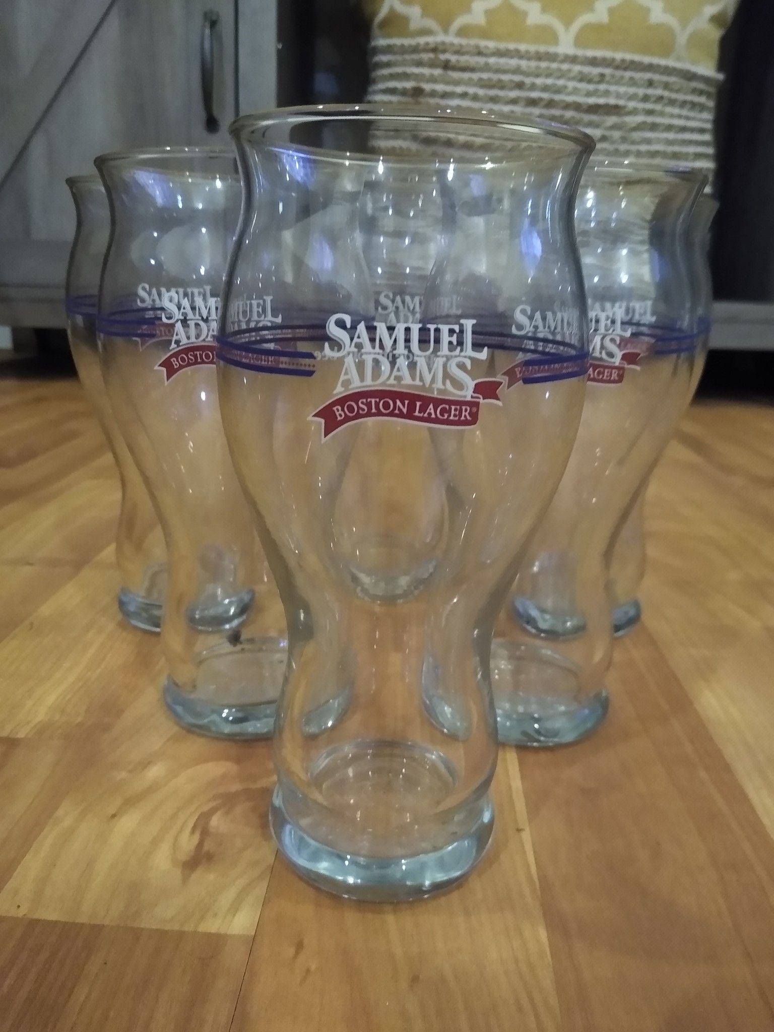 Set of Sam Adams 16oz pint glasses