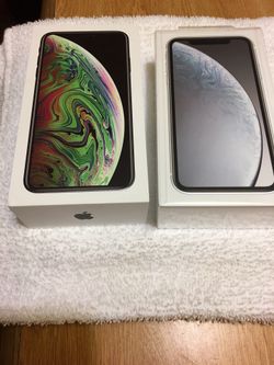 Brand new iPhone X’s max 64 gig and iPhone XR 64 gig sealed box