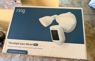Ring Floodlight Cam Wired Pro