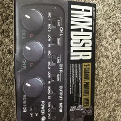 Azden 2 Channel Portable Mixer