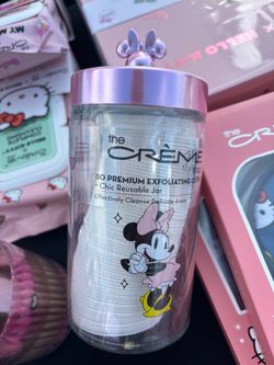 Hello Kitty And Minnie Exfoliating  Cotton Pads